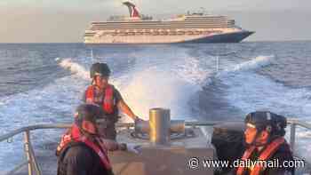 Panic on Carnival Cruise as pregnant woman is dramatically evacuated just hours into luxe Bahamas trip