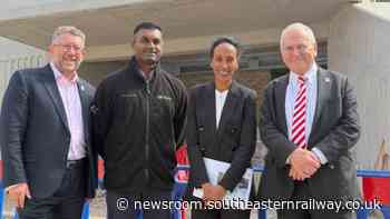 Rail Minister returns to Hither Green one year after launch of Britain's first in a new era of Integrated Railways
