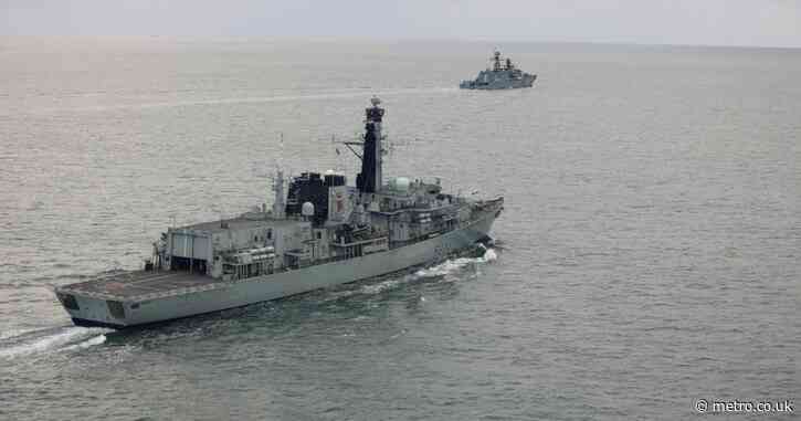 Russian warship carried out live firing exercise off Plymouth coast