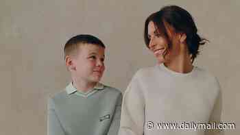 Coleen Rooney's son Cass, 8, makes his modelling debut as he joins her new Primark campaign in 'special moment'