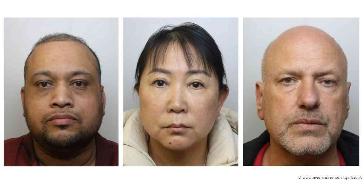 Three people sentenced for controlling prostitution  