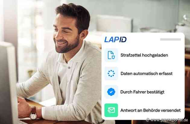 LapID automatisiert Strafzettelmanagement: Neues KI-basiertes Tool spart bis zu 80% Zeit ein