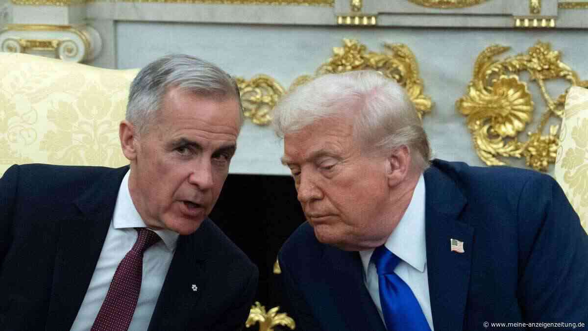 Von Hockeyschlägern bis Wein: Trump verhängt massive Zusatzzölle gegen Kanadas Importe