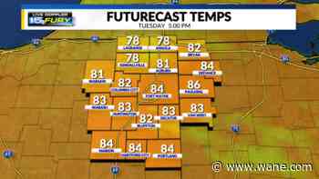 Heat and humidity today with a big change on the way