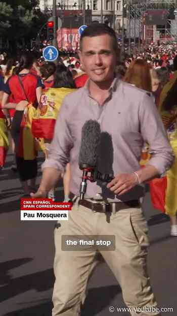 Spain celebrates World Cup win at parade
