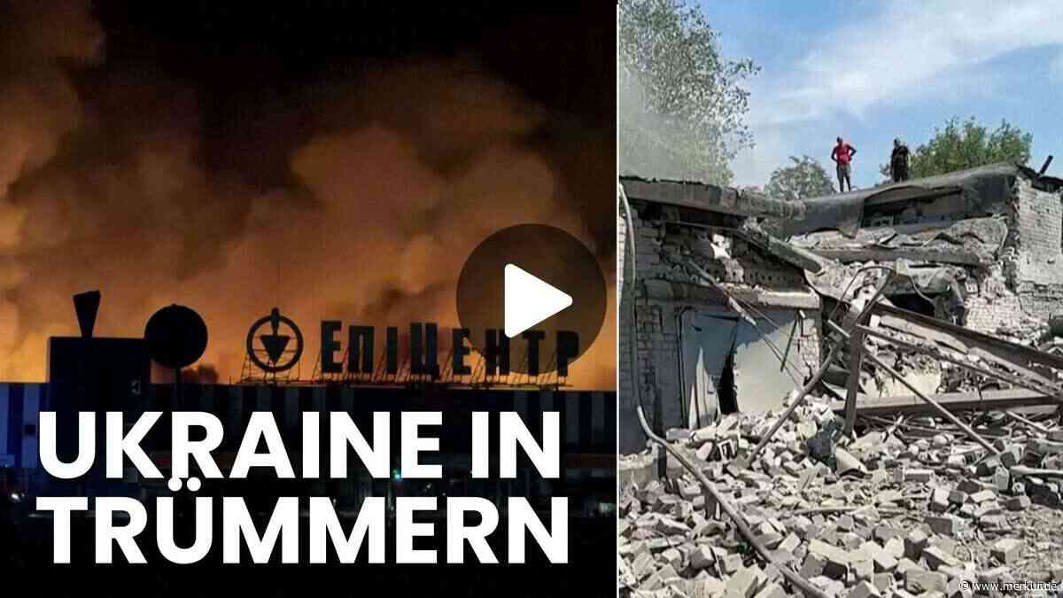 Russlands Terror zielt nur auf Zivilbevölkerung: Wohngebiete in Schutt und Asche