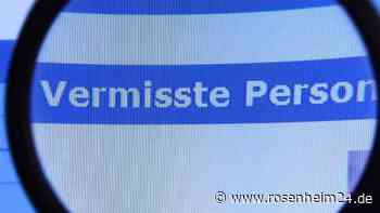 Frau aus Rosenheim vermisst – Polizei mit erfreulichen Nachrichten