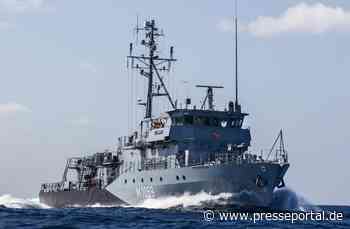 Minenjagdboot "Homburg" läuft zum NATO-Einsatz aus