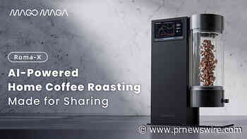 Mago Maga lanzará su tostadora de café doméstica con IA Roma-X en Kickstarter el 23 de julio