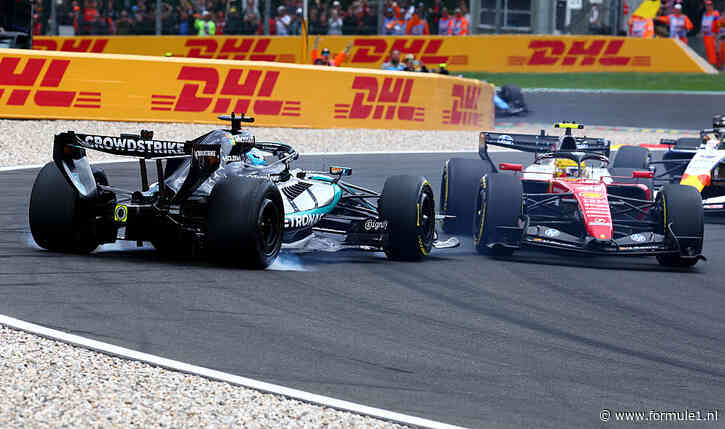Ferrari-teambaas Vasseur zet vraagtekens bij tijdstraf Lewis Hamilton: ‘Wel erg streng’