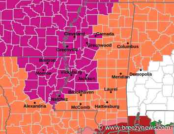 Heat Warning, Advisory Today as Bertha Churns Through the Gulf