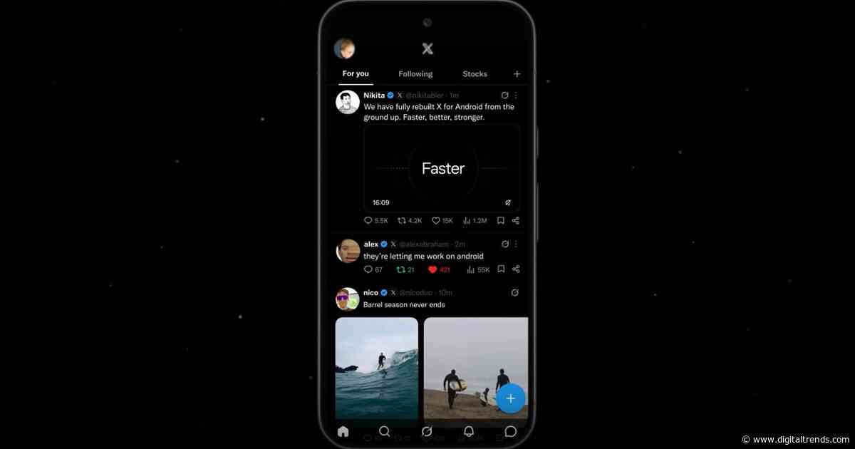 X finally rebuilt its neglected Android app, and it only took a year