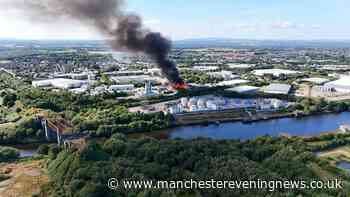 Fire service issues update after crews tackle huge Irlam blaze for 19 hours