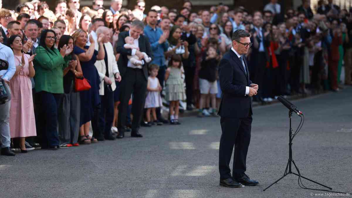 Großbritanniens Premier Burnham: Lockerheit in der Downing Street