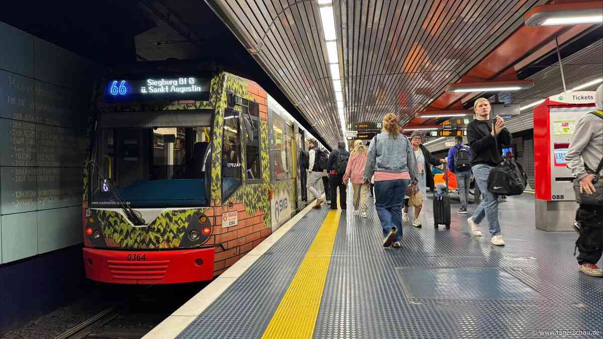 Bonn zieht vorübergehend Großteil der Stadtbahnen aus dem Verkehr