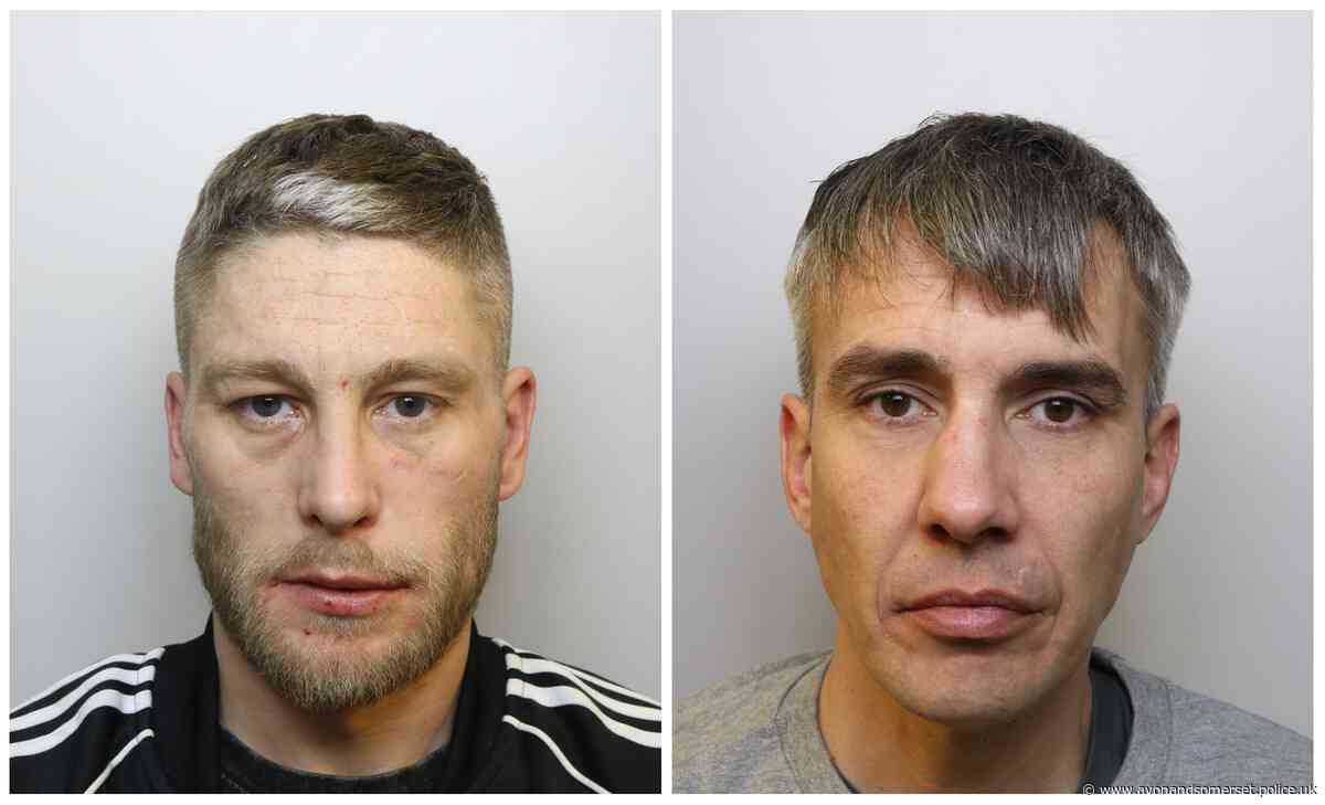 Two men jailed for burglary and theft