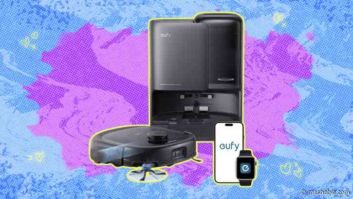 The Eufy E25 2-in-1 robot vacuum is $400 off at Amazon right now