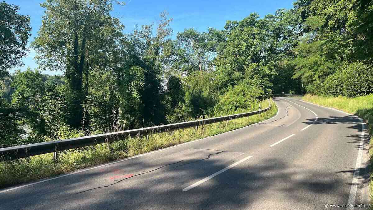 Setzungsrisse in Wasserburg: Münchner Straße ab 3. August halbseitig gesperrt