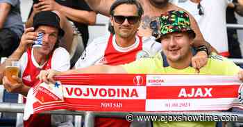 Rondom Ajax: Ajax in Servië gesteund door honderden supporters