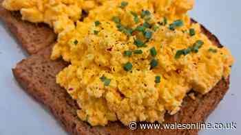 Not butter or milk — scrambled eggs taste so much better if you cook them with alternative ingredient