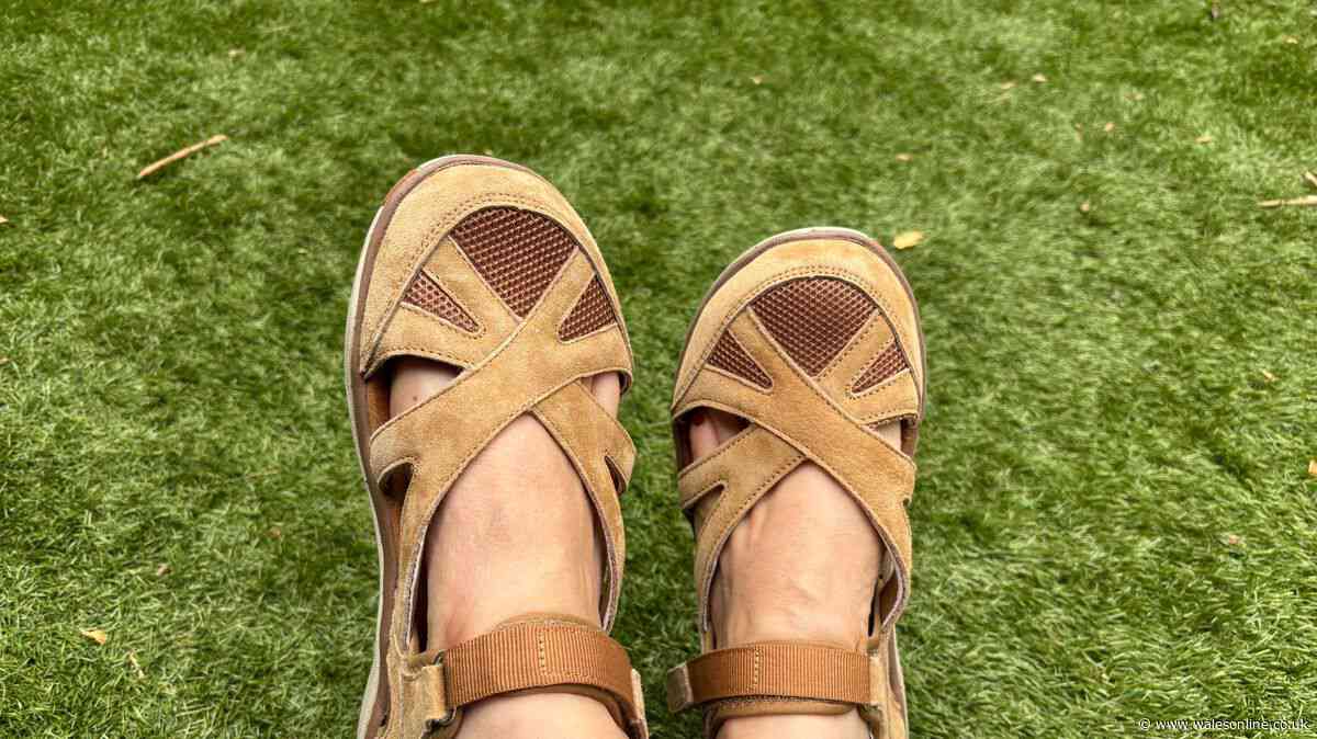 I saved 56% on retro walking sandals shoppers call 'a treat' for your feet