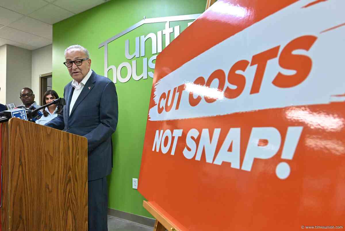 Schumer pushes for two-year delay in shifting SNAP costs to states