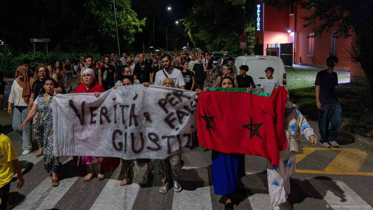 Bologna ontploft na dood Abderrahim Fakir: flessen, vuurwerk en tientallen agenten gewond