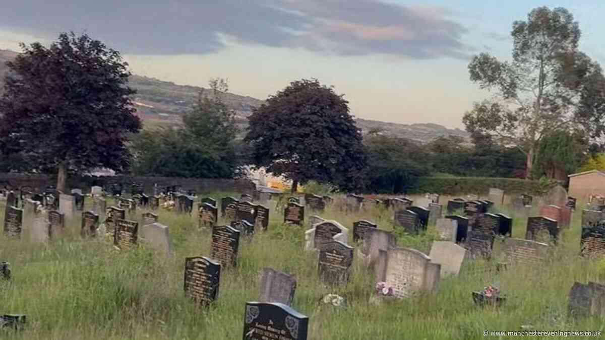 Bolton weather blamed for town's overgrown cemeteries