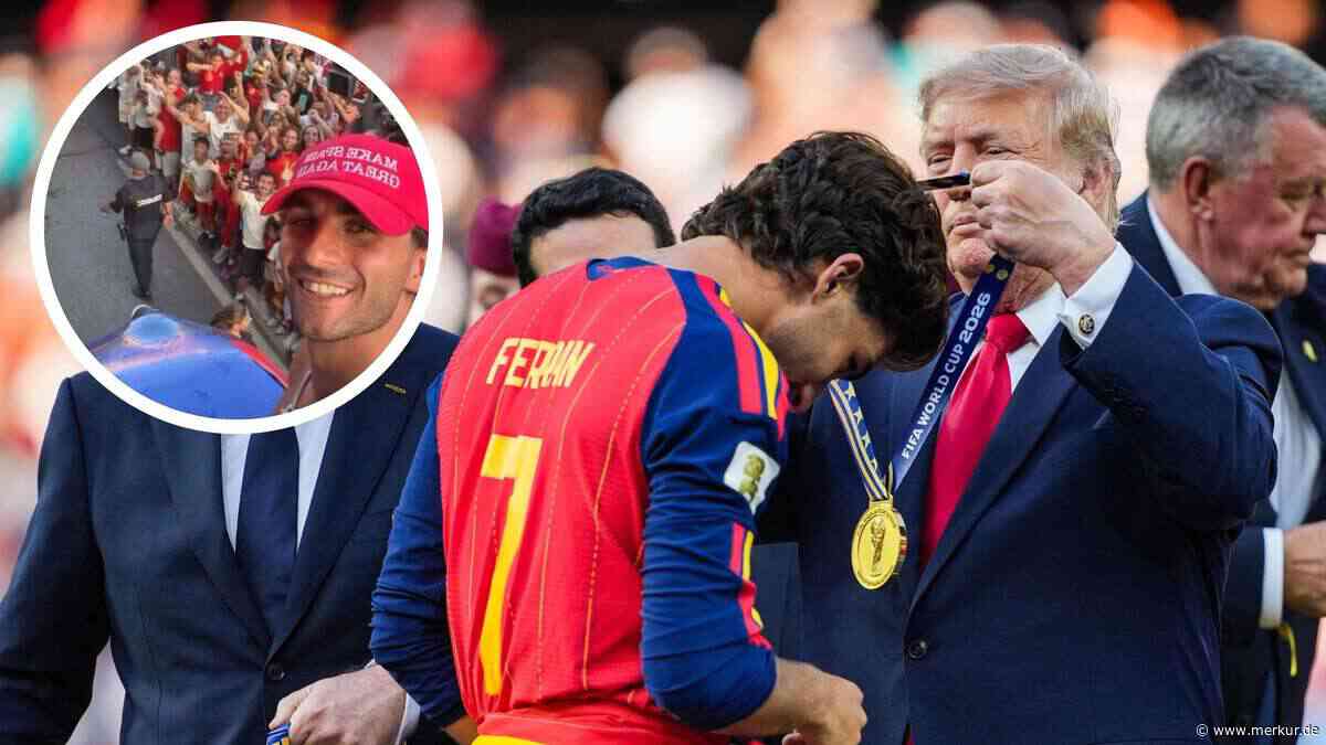 WM-Held Torres sorgt mit Trump-Mütze bei Siegesfeier für Wirbel