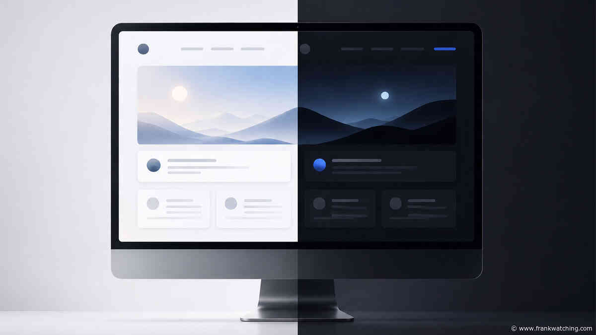 Automatische dark mode kan je ontwerp zomaar veranderen: pak de regie terug