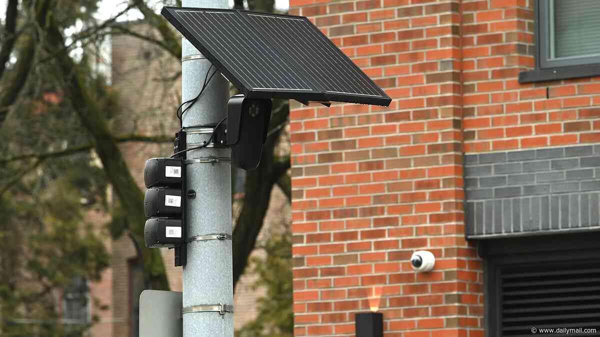 Chilling map shows where more than 117,000 surveillance cameras are hiding in the US... is your hometown being watched?