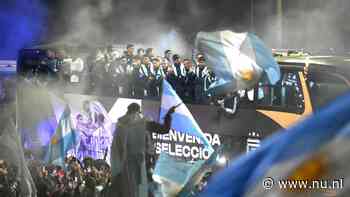 In beeld | Geen Messi en Paredes viert feest: de thuiskomst van Argentinië