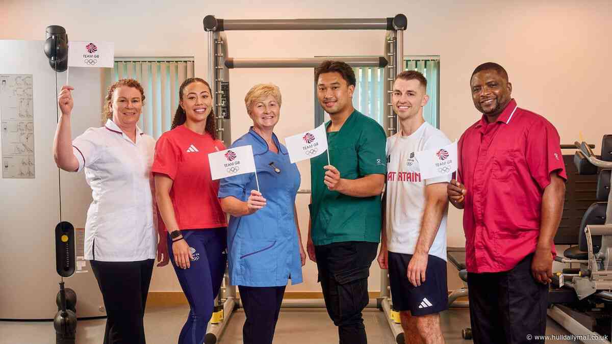 Spire Hull & East Riding Hospital welcomes healthcare partnership with Team GB