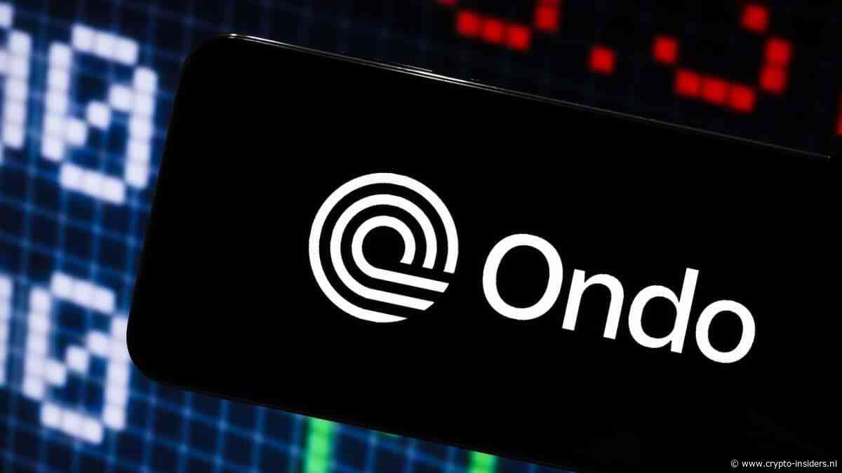 Cryptomunt Ondo knalt 17% omhoog in aanloop naar nieuwe lancering