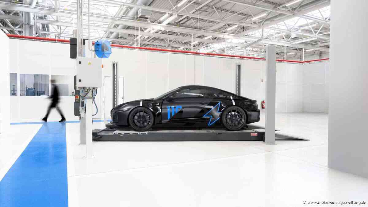 Alpine bereitet elektrischen Nachfolger für die A110 vor