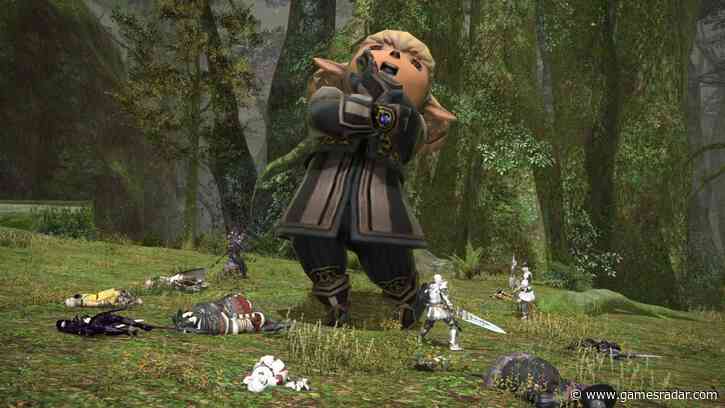 Final Fantasy 14's Third Walk raid starts with FF11's most infamous boss being bodied in a cutscene because a raid designer wanted to show off the true strength of your first foe