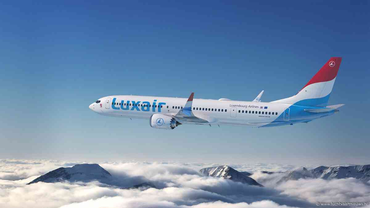 Luxair zet opties op Boeing 737 MAX 10 om in definitieve bestelling