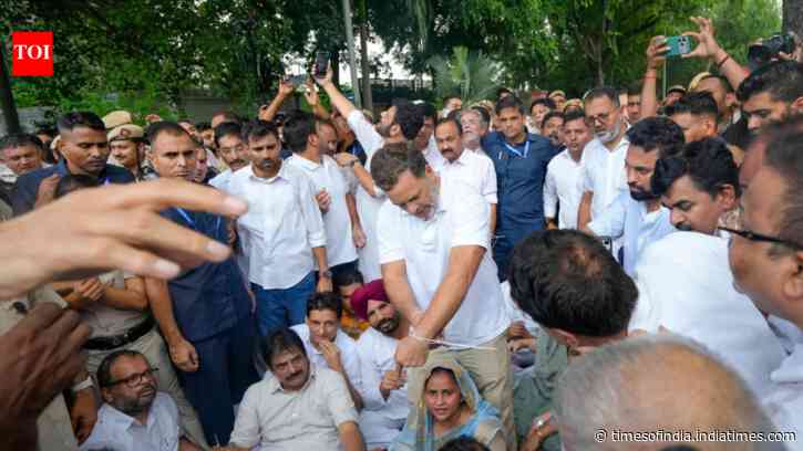 'Not this time': Rahul Gandhi rallies public for protest outside PM residence over 'attack' on students - top developments