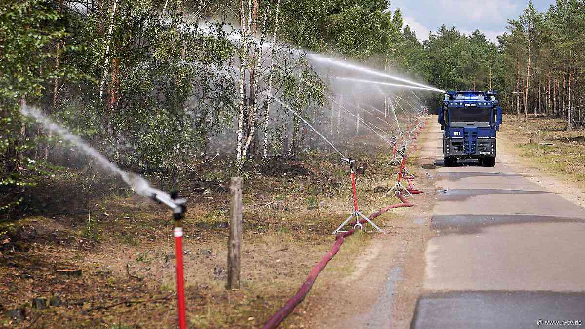Kreisregner seien untauglich: Waldbrandexperte kritisiert Löschkonzept für Müritz-Nationalpark