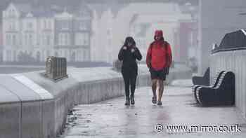 Met Office names 7 areas facing wet weather this week as 15mm of rain forecast