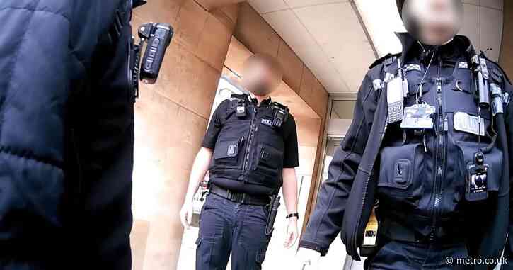 Bodycam accidentally left recording captured four damning hours inside police station