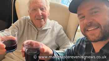 Emmerdale's Danny Miller supported over emotional tribute to famous dad