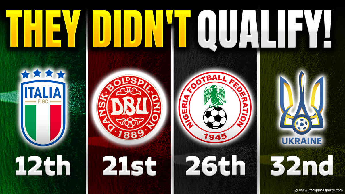 Top 5 Highest-Ranked Nations That Missed the 2026 FIFA World Cup