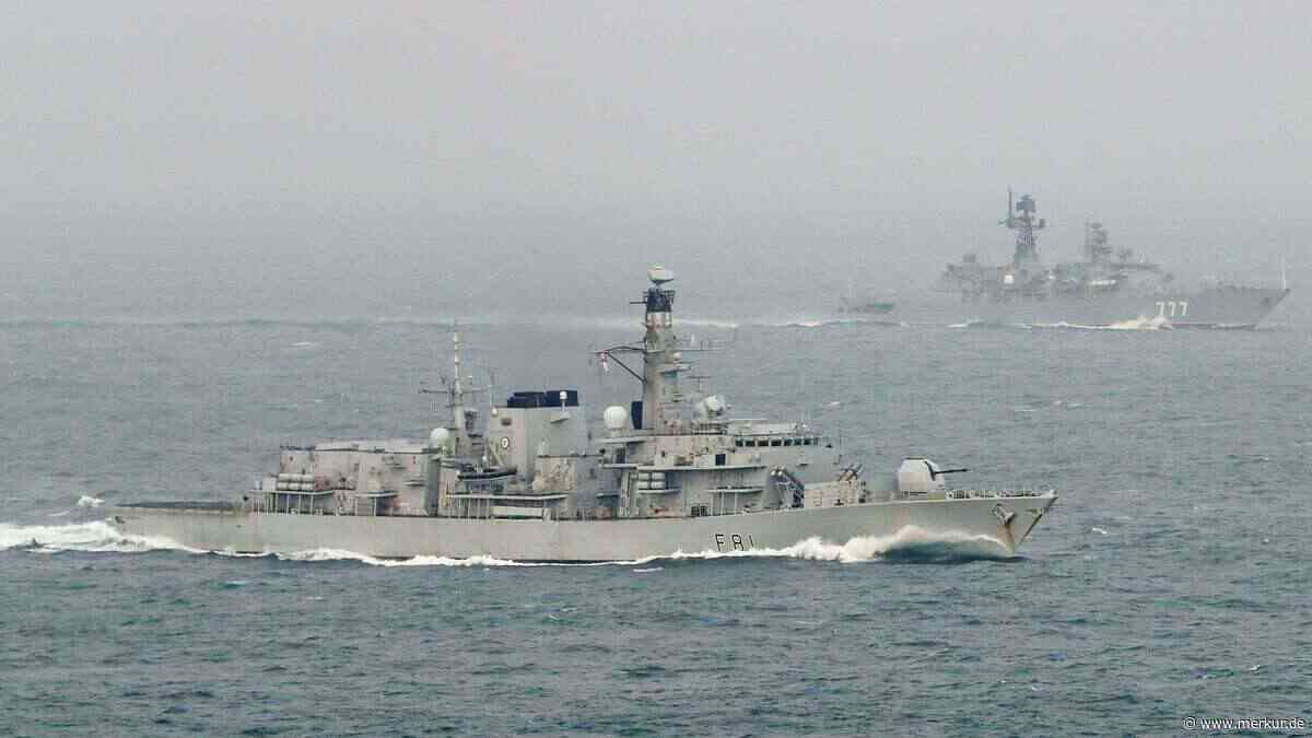 „Höchst ungewöhnlich“: Russisches Kriegsschiff feuert vor britischer Küste mit scharfer Munition
