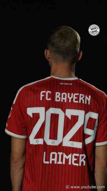 His name belongs to Munich! 🤝🔴⚪ #Laimer2029