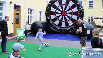 Bürgerfest mit Fußballdarts, Ponyreiten und Lichtgewehr: Buntes Programm am Samstag