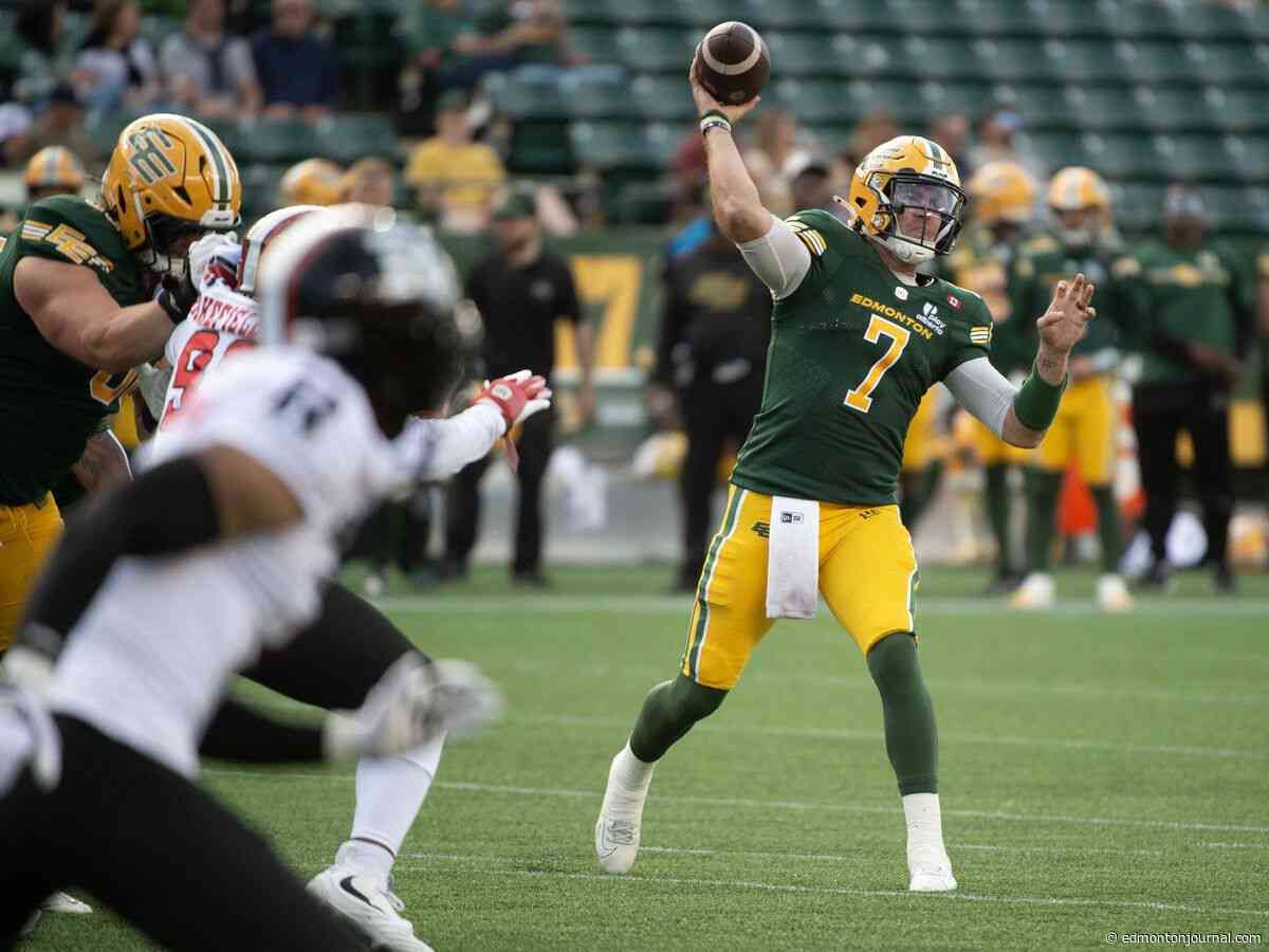 Turns out the Edmonton Elks didn't need a franchise-type QB after all