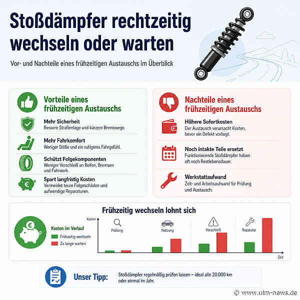 Warum verschleißen Stoßdämpfer schneller als die meisten Autofahrer denken