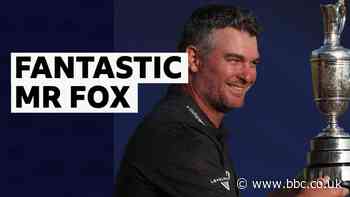 'What a way to take it' - best of Fox's winning final round at The Open