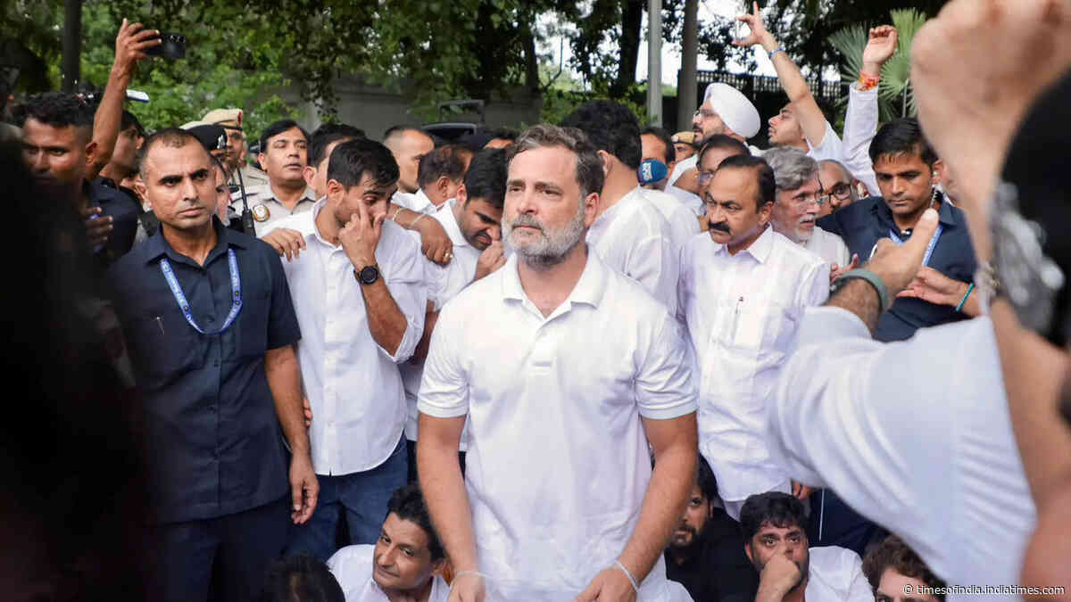 BJP 'jugalbandi' with whom? AAP-Cong in war of words over Rahul Gandhi's protest outside PM home
